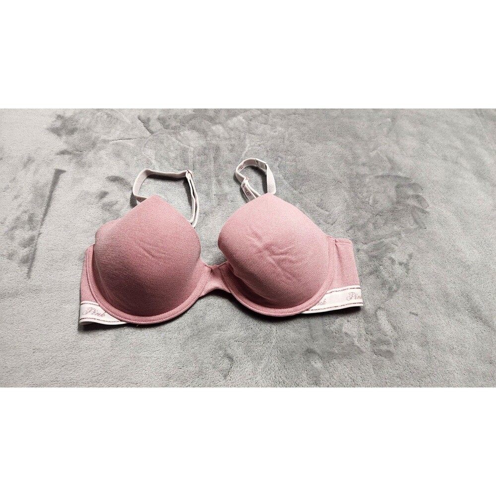 Victoria's Secret 34D Pink Lightly Lined Full Coverage Bra NWT